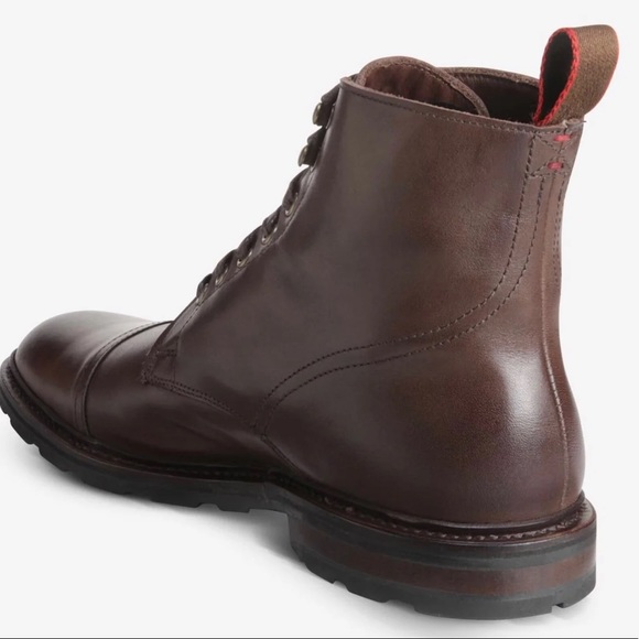 🆕 Allen Edmonds alpine cap brown leather boots - Picture 2 of 11